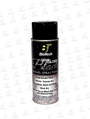 Semi-Gloss Black Enamel Spray Paint
