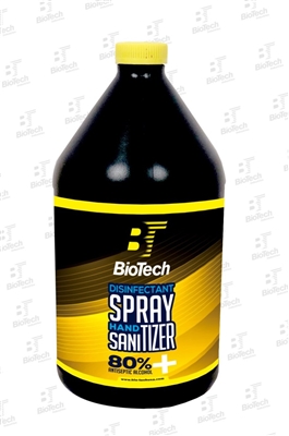 Disinfectant Spray/ Hand Sanitizer 128 oz (1 Unit)