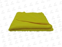 Microfiber Polishing Cloth 16" X 16"- Yellow