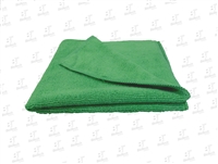 Microfiber Polishing Cloth 16" X 16"- Green