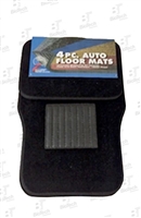 Auto Floor Mats- 4 Pieces-Black