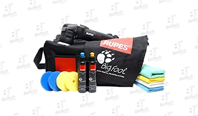 Rupes BigFoot LHR75E Random Orbital Polisher Deluxe Kit