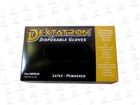 Dextatron Latex Disposable Powdered Gloves