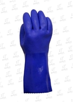 Heavy Duty PVC, Flocked Lined Gloves