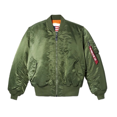 Alpha MA-1 Blood Chit Flight Jacket - MJM21300C1