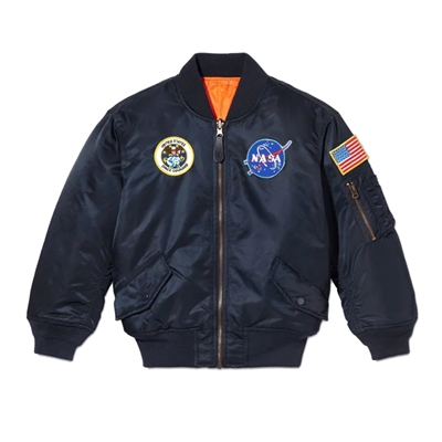 Alpha Youth MA-1 Nasa Jacket - YJM21093C1