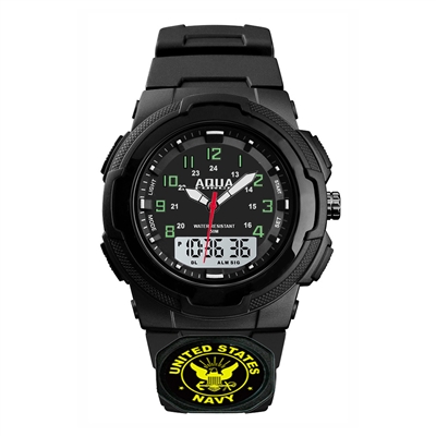 Aquaforce US Navy Analog Digital Watch  48C