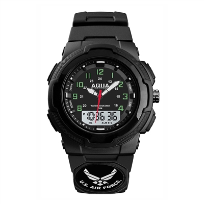 Aquaforce US Air Force Analog Digital Watch 48D