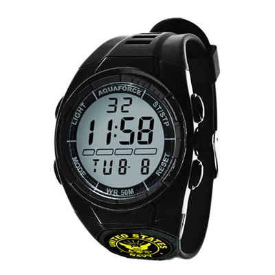 Aquaforce US Navy Digital Tactical Watch 50C