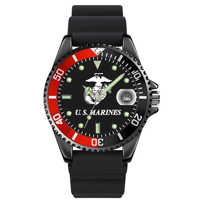 Aquaforce U.S. Marines Analog Quartz Sports Watch 51Q