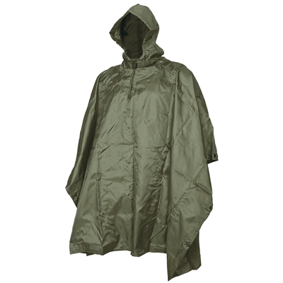 5ive Star Gear Olive Drab Rip Stop Poncho 3103