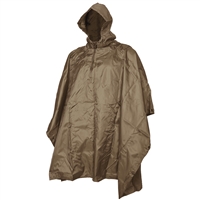 5ive Star Gear Coyote Rip Stop Poncho 3146