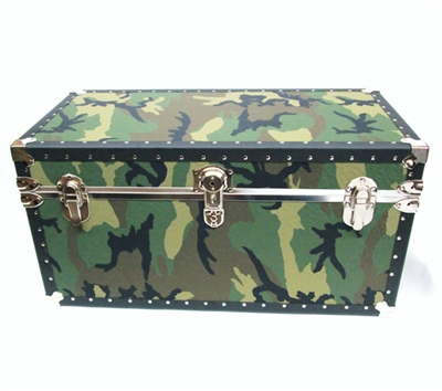 Biltmore Woodland Camo Covered Trunks - 501-CAMO