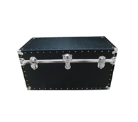 Biltmore Black Vinyl Covered Trunk 502-BK