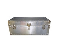 Biltmore Steamer Metal Covered Trunk 502-M