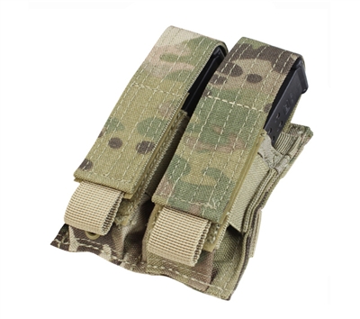 Condor Multicam Double Pistol Mag Pouch - MA23-008