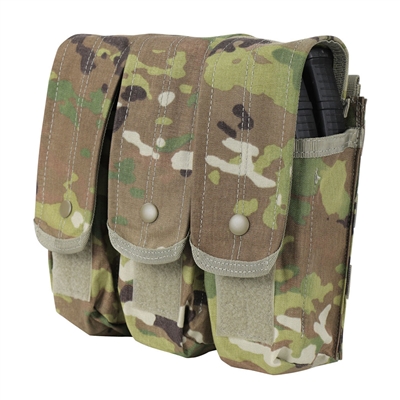 Condor Scorpion OCP Triple Ak Mag Pouch - MA33-800