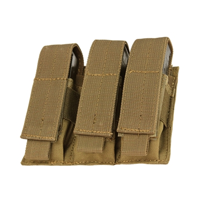 Condor Triple Pistol Mag Pouch - MA52