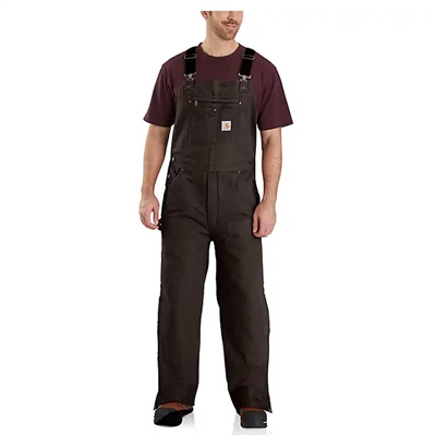 Carhartt Loose Fit Washed Duck Insulated Bib Overall 104031