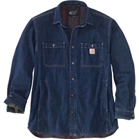 Carhartt Relaxed Fit Denim Fleece Shirt Jacket 105605