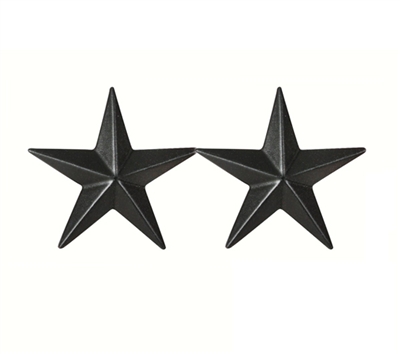 Major General 2 Star Submetal Insignia - 2SBMMG