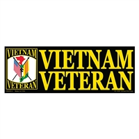Vietnam Veteran Bumper Sticker - BM0014