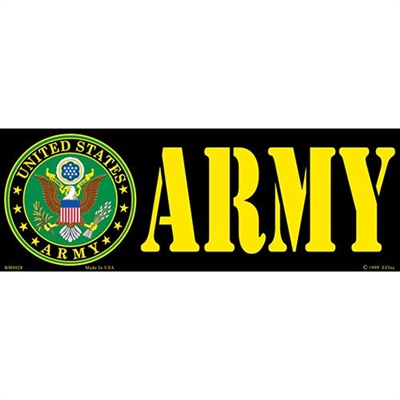 US Army Logo Bumper Sticker BM0028