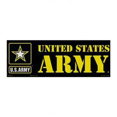 US Army Star Logo Bumper Sticker - BM0453