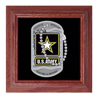 EEI Army Framed Medallion - MD1009F