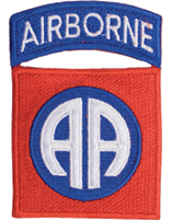 US Army 82nd Airborne Division Patch With Tab N-211