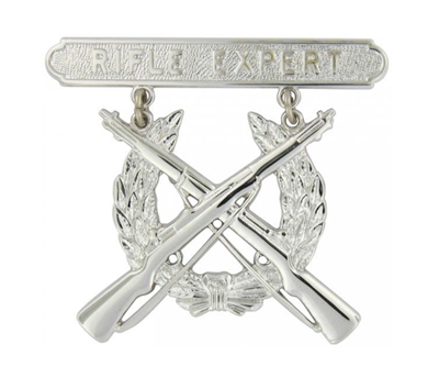 EEI Marine Corps Rifle Expert Qualification Badge - P16367