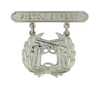 EEI Marine Corps Pistol Expert Qualification Badge - P16370