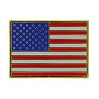 Rectangle USA Flag-Pin - P60570