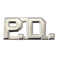P.D. Die Struck Nickel Letters PD-N