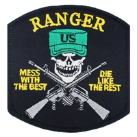 Army Ranger Mess With The Best Patch PM0366