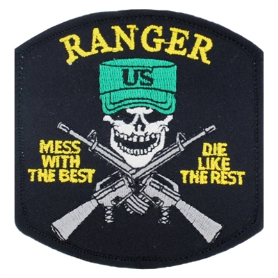 Army Ranger Mess With The Best Patch PM0366