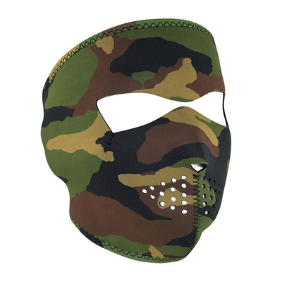 Zanheadgear Woodland Camo - WNFM118