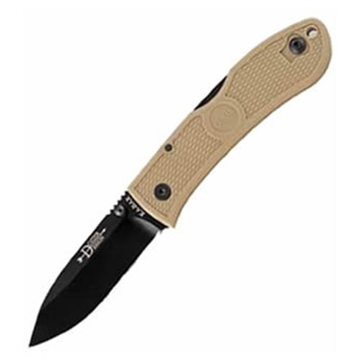 Ka-Bar Coyote Dozier Folding Hunter Knife  4062CB