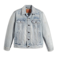 Levis Light Indigo Destructed Trucker Jacket 72334-0659