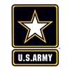 United States Army Star Logo Window Decal D143-A