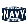Mitchell Profit US Navy Retired Decal D228-N