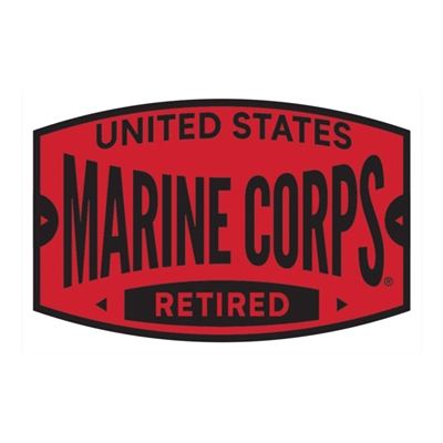 Mitchell Profit US Marine Corps Retired Decal D275-M