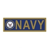 US Navy Metallic Bumper Sticker  D35-N