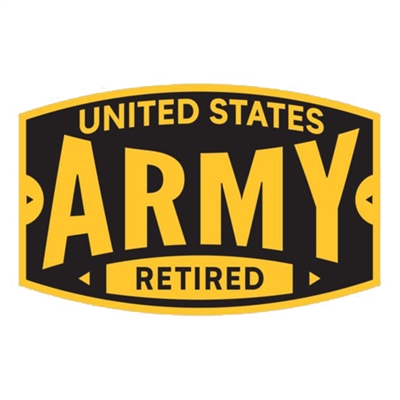 Mitchell Profit US Army Retired Decal D407-A