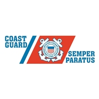 US Coast Guard Bumper Sticker D50-CG