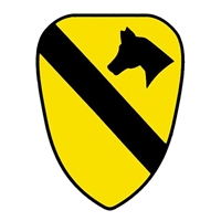 US Army 1st Cavalry Division Decal D61-A