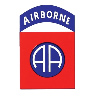 US Army 82nd Airborne Division Logo Decal D67-A