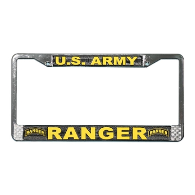 U.S Army Ranger License Plate Frame LFA11