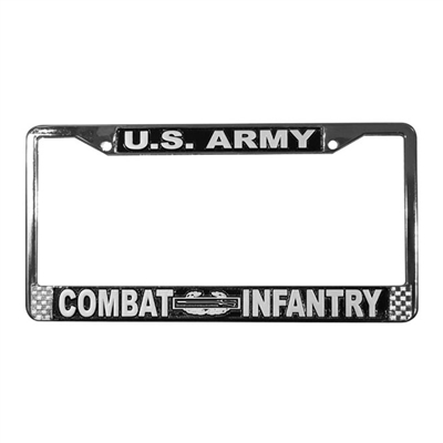 Mitchell Proffitt US ARMY Combat Infantry License Plate Frame LFA28