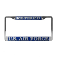 Mitchell Proffitt US Air Force Retired License Plate Frame LFAF02